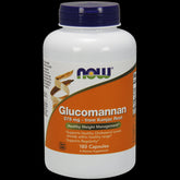 Glucomannan Glucomannan 575 MG Konjac Root 180 Capsules NOW FOODS